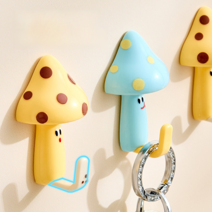 Patère décorative champignon créatif
