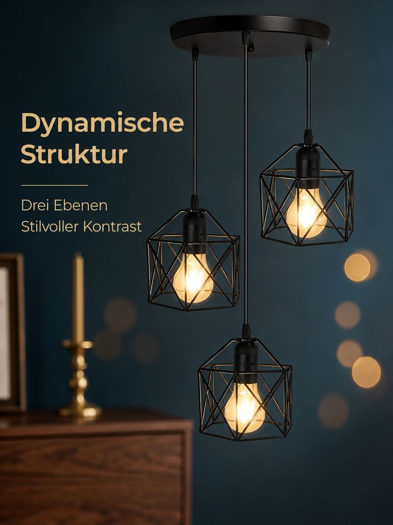 Metall Retro Licht