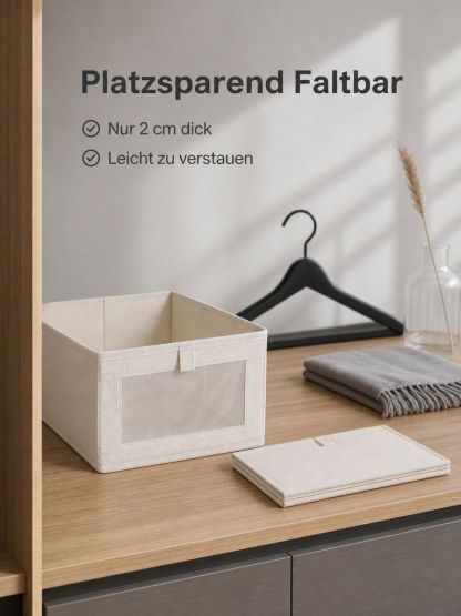 Faltbare Kleideraufbewahrungsbox