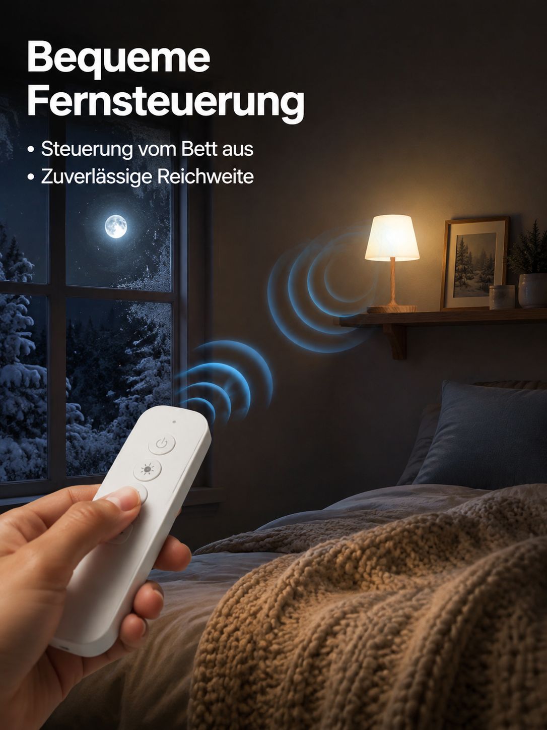 Fernbedienung für Nachtlicht