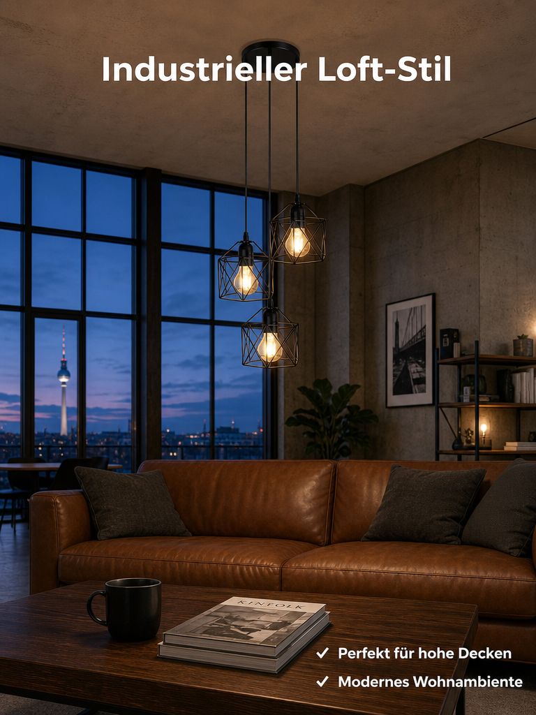 Metall Retro Licht