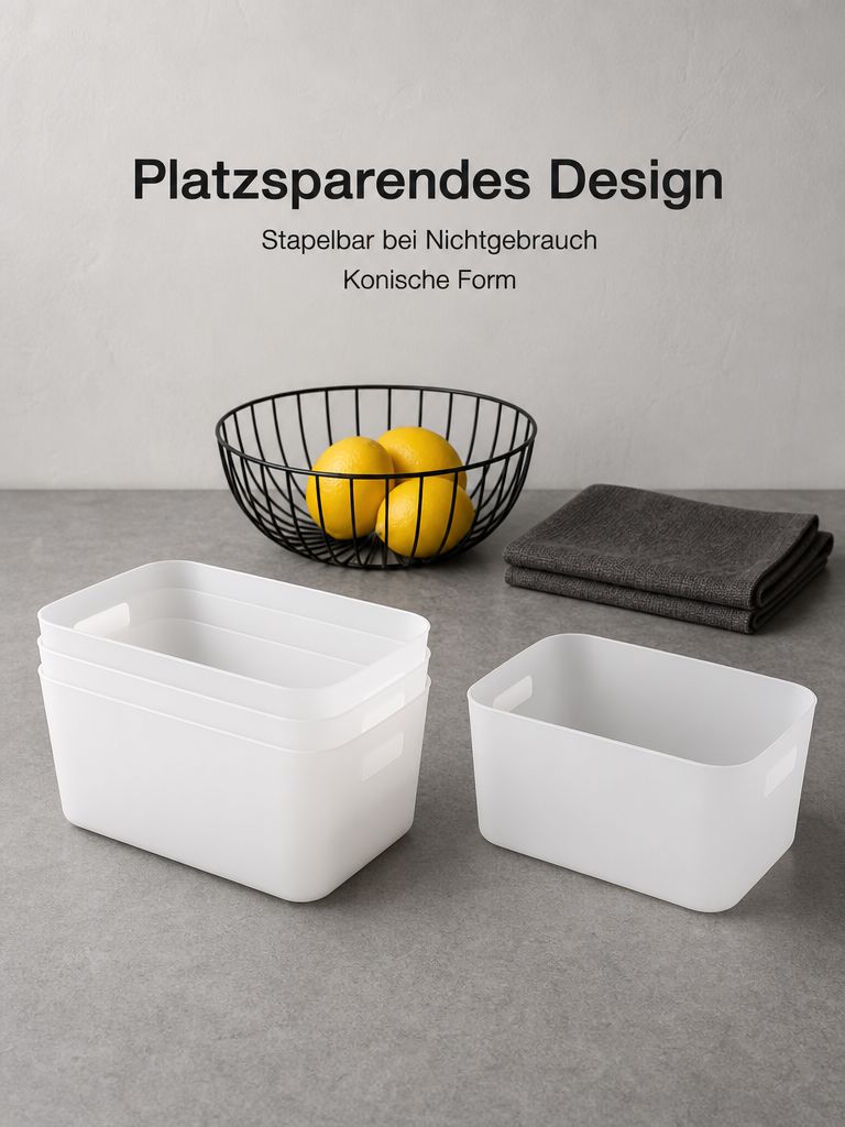 Home Plastic Organizer Storage Bin