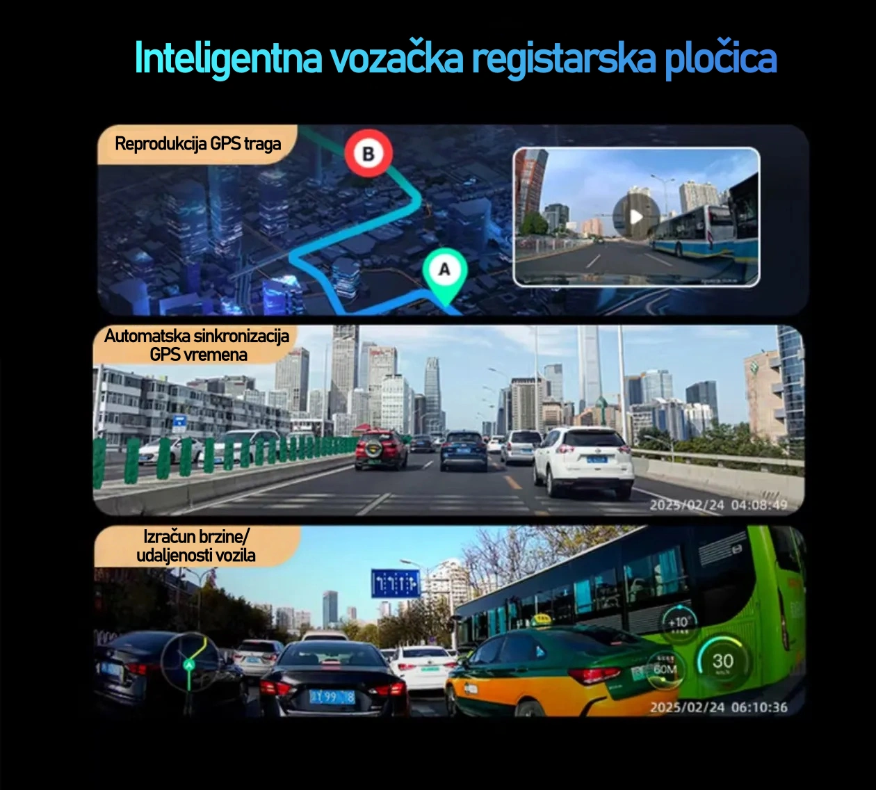 Garmin G980 kamera za automobil s umjetnom inteligencijom i glasovnim upravljanjem, četiri kamere, panoramskim pogledom od 360°, 4K Ultra HD noćnim vidom i GPS praćenjem