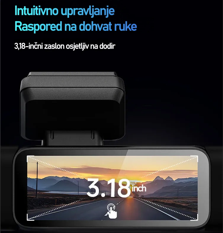 Garmin G980 kamera za automobil s umjetnom inteligencijom i glasovnim upravljanjem, četiri kamere, panoramskim pogledom od 360°, 4K Ultra HD noćnim vidom i GPS praćenjem