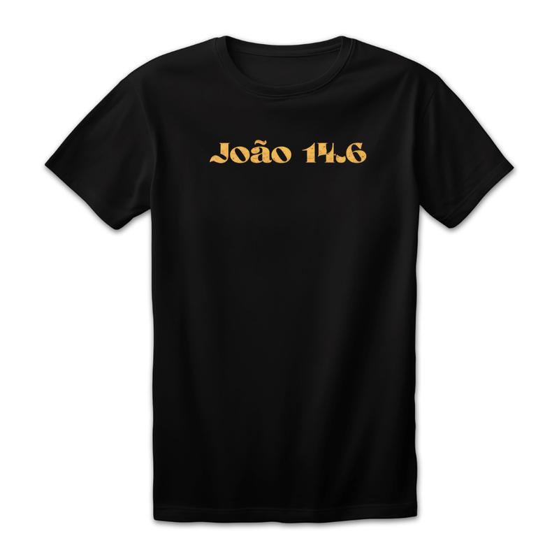 `Camiseta Unissex Estampa Jesus e o Caminho Cristã Algodão Confortável Casual Dia a Dia Promoção`  >