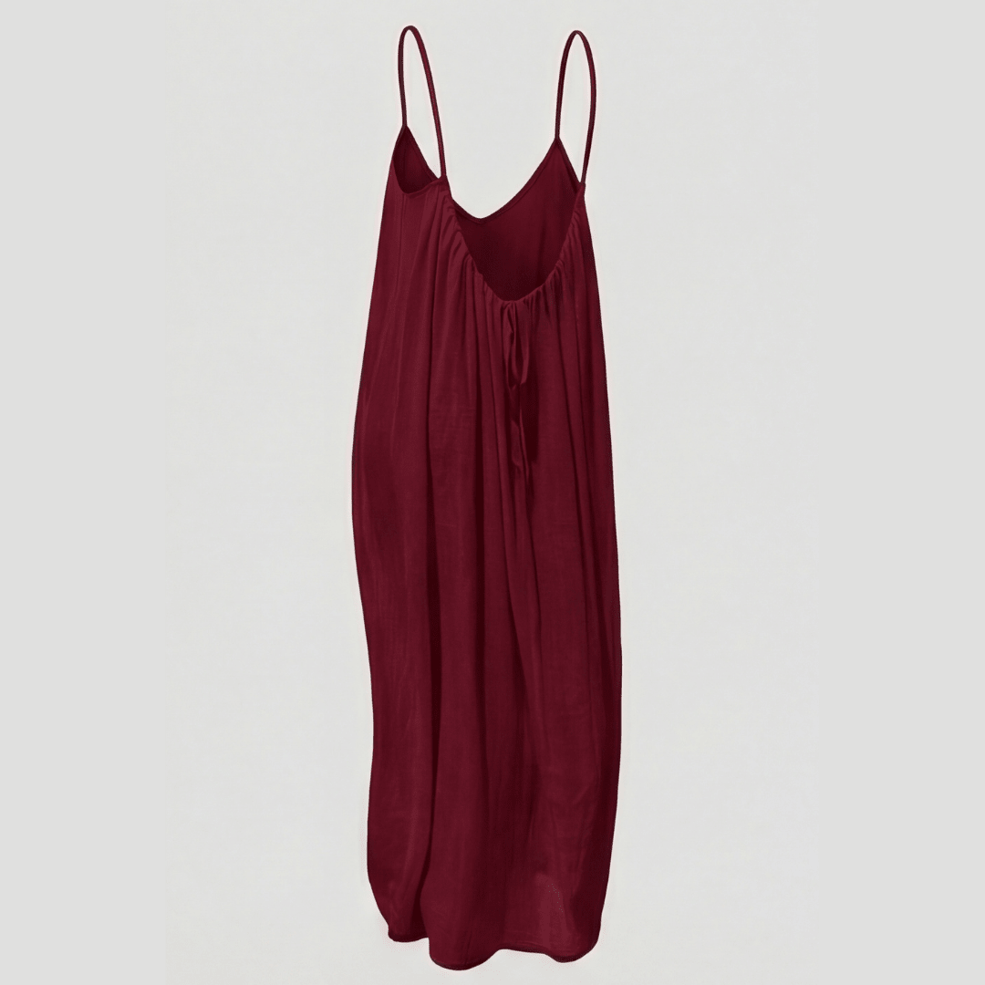 – Soleia™ Flowy Open Back Summer Maxi Dress