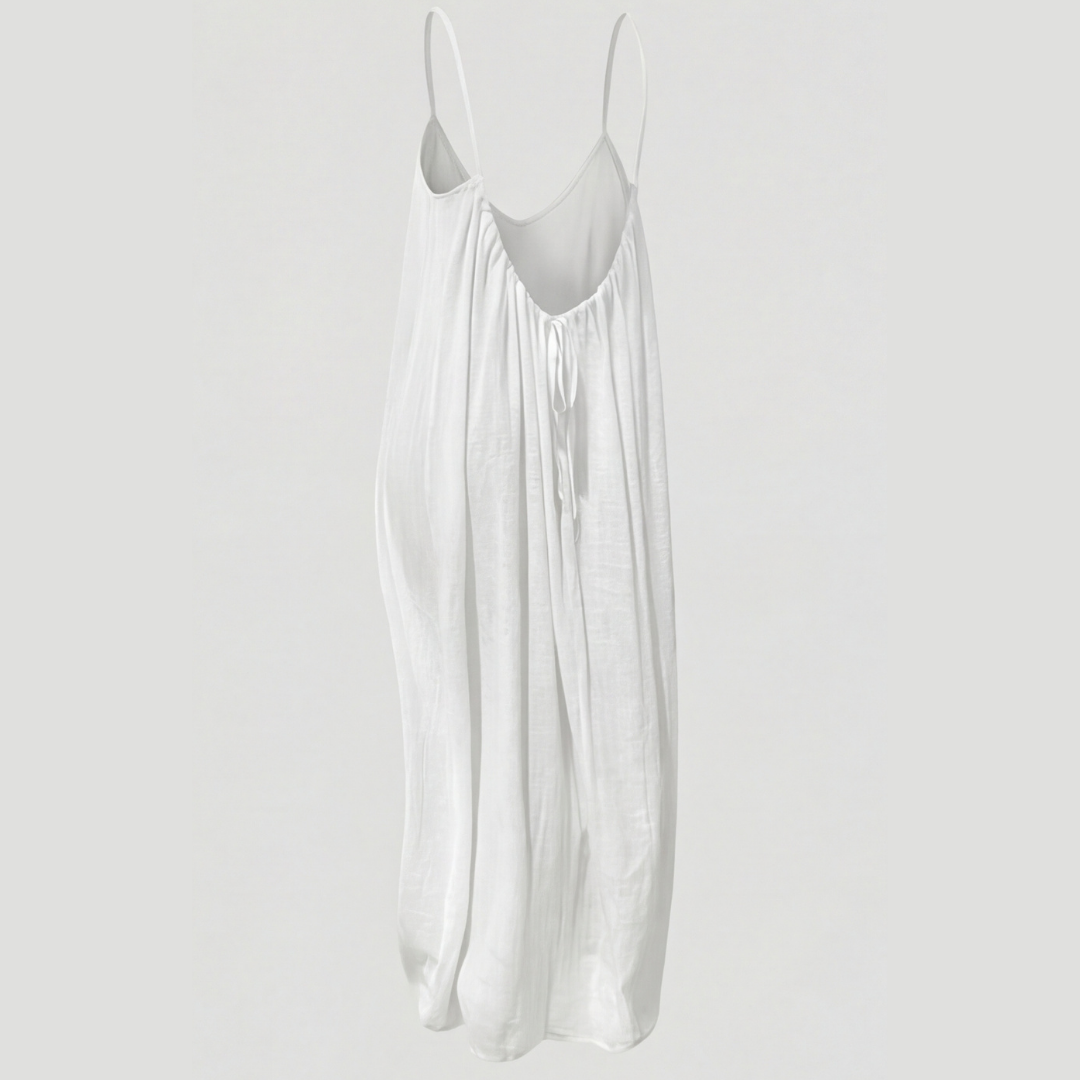 – Soleia™ Flowy Open Back Summer Maxi Dress
