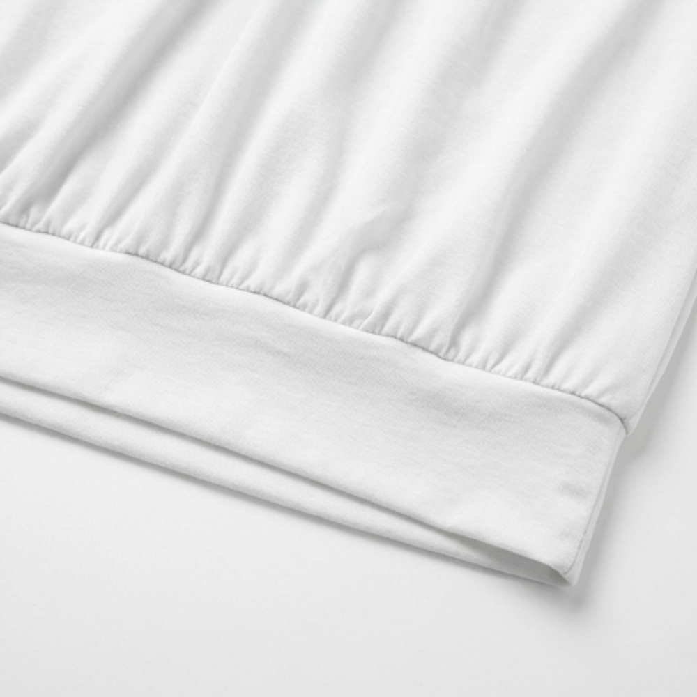– Vivelyn™ – Pleated V Neck Blouson Top