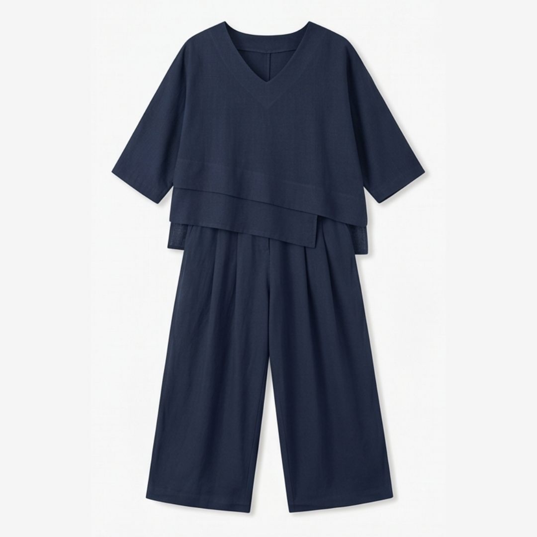 – Lunavia™ – Asymmetric Two-Piece Set