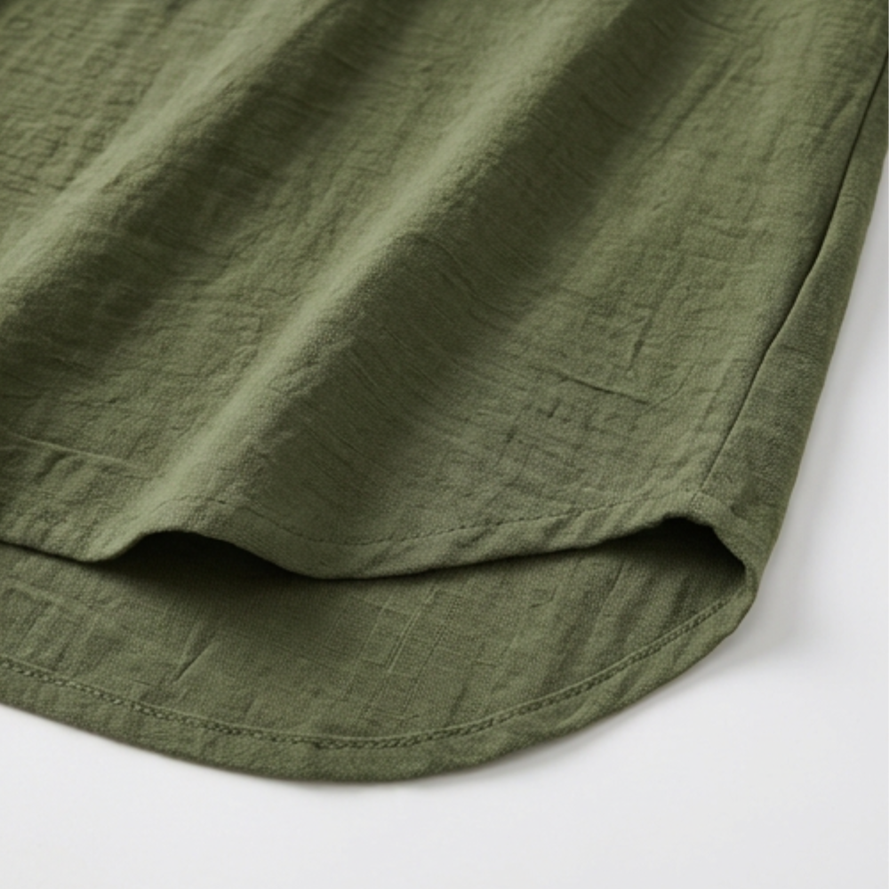 – Solenne™ Soft Drape V-Neck Blouse for Everyday Wear