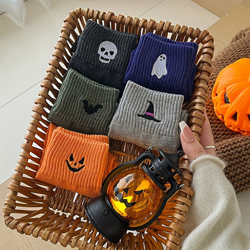 ⏰Breathable Halloween Crew Socks