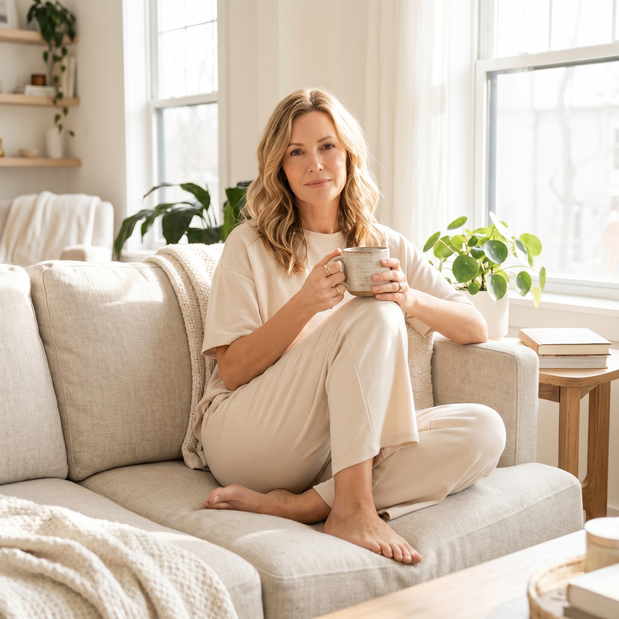 Soft Two-Piece Lounge Set