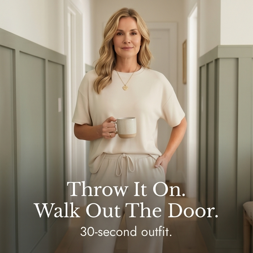 Soft Two-Piece Lounge Set