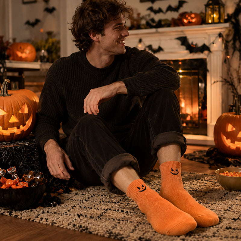 ⏰Breathable Halloween Crew Socks