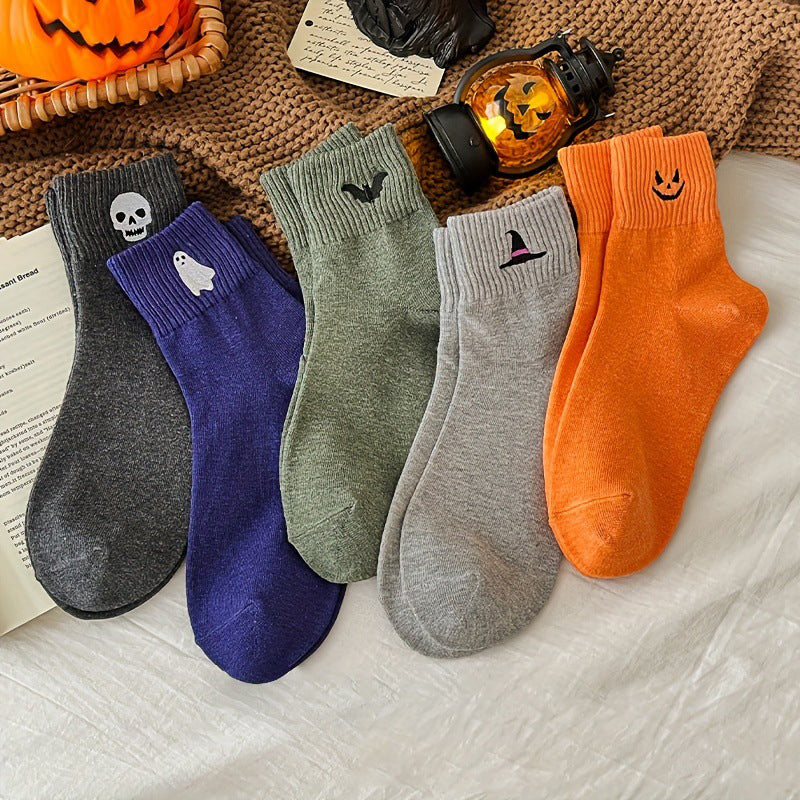 ⏰Breathable Halloween Crew Socks