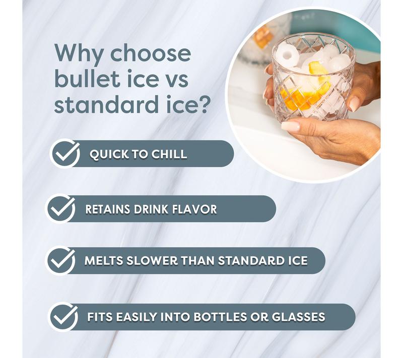 Máquina de hielo autolimpiante Igloo de 11,8 kg (26 lb)
