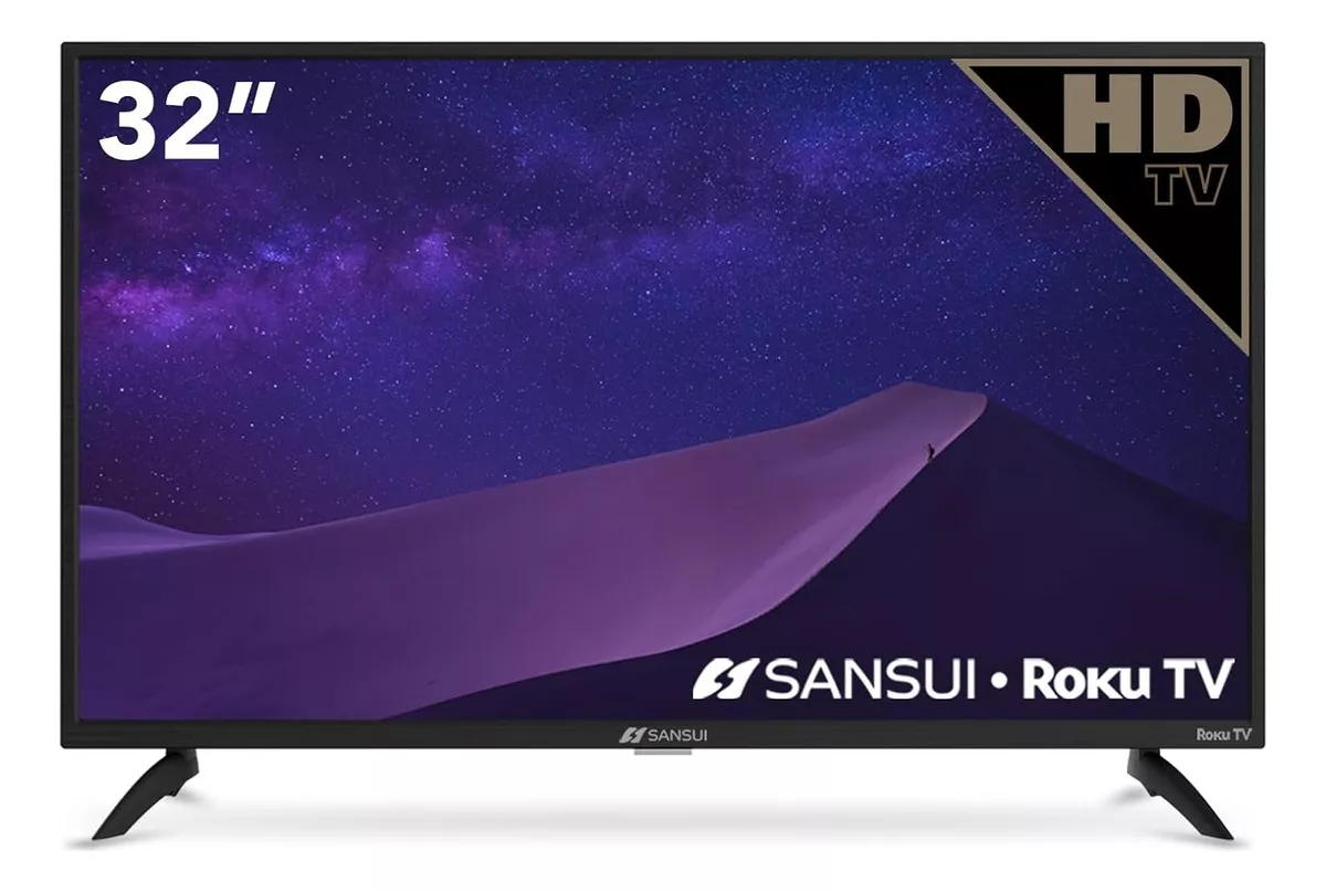 Pantalla Sansui 32 Pulgadas Roku Smart Hd Smx32d7hr Led