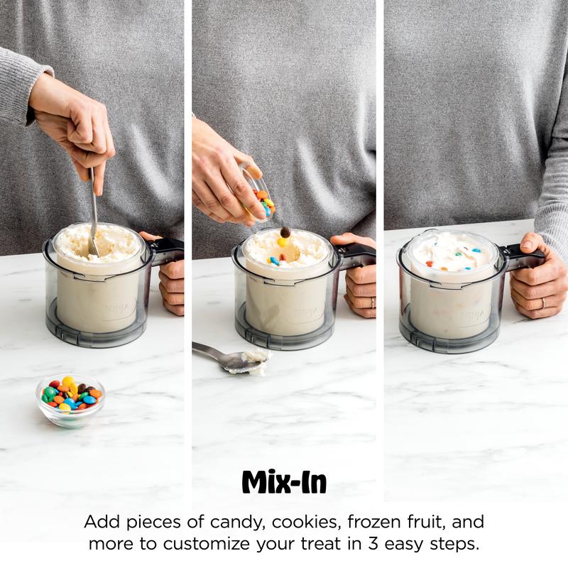 Máquina para hacer helados y postres congelados Ninja CREAMi XL Deluxe 11 en 1 - NC501