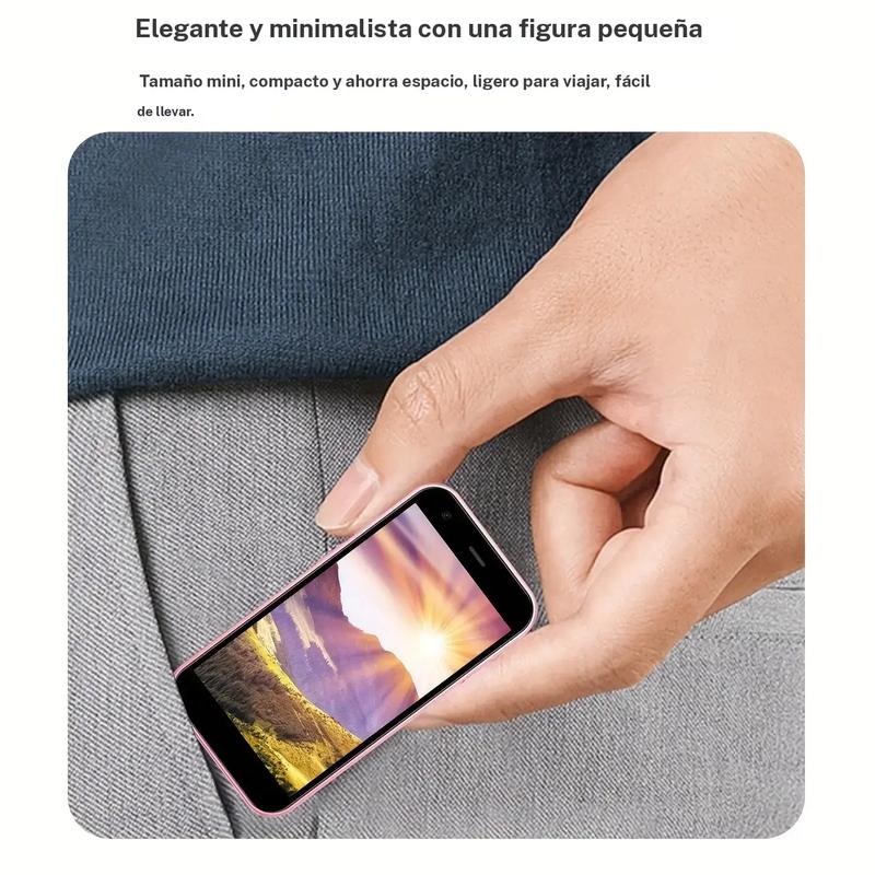 Student Mini Smartphone with 3-Inch HD Display, 2gb RAM, Dual Sim, 900mah Battery, Android System, Compact Design, Ideal for Studying