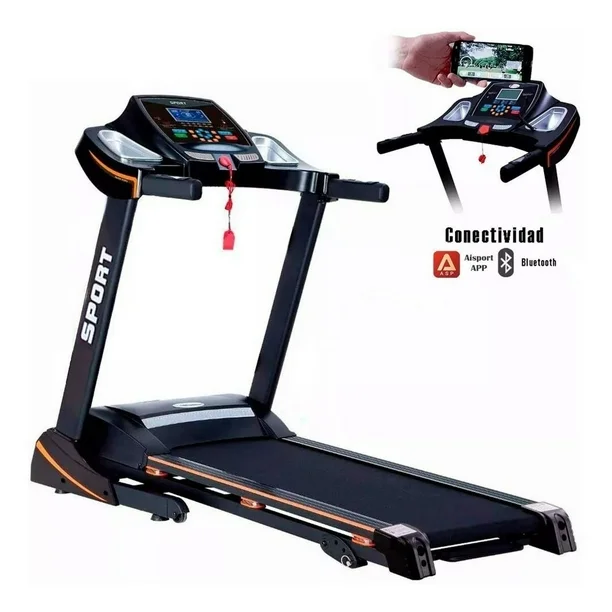 Caminadora Electrica Centurfit 2.5 HP Plegable Inclinacion manual