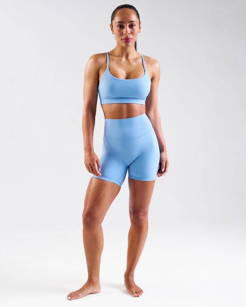 POWERCUT CloudMove Low Impact Sports Bra Sky Blue