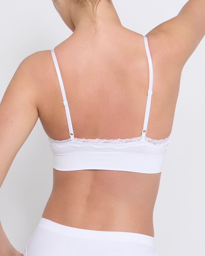 Lace Trim Seamless Cami Top