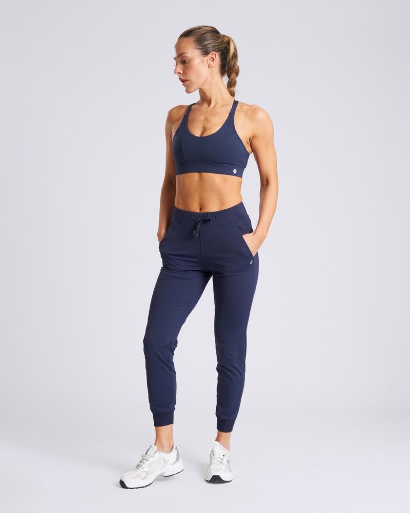 Powercut Ultimate Medium Impact Sports Bra In Navy
