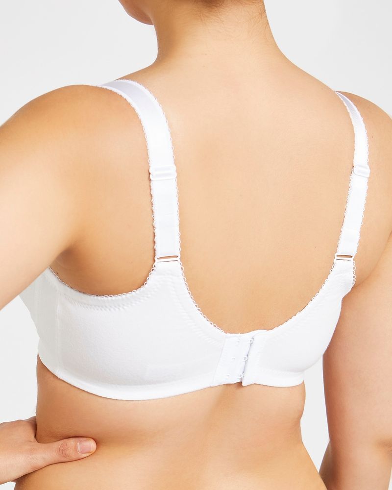 Cotton Rich Total Support Bra