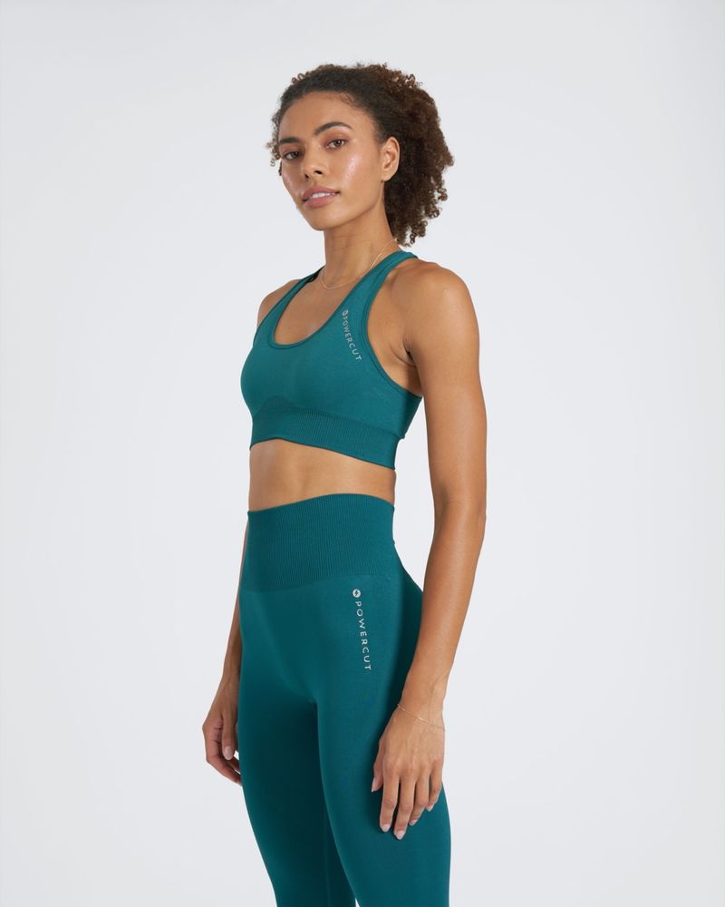 Powercut Solid Seamless Sports Bra