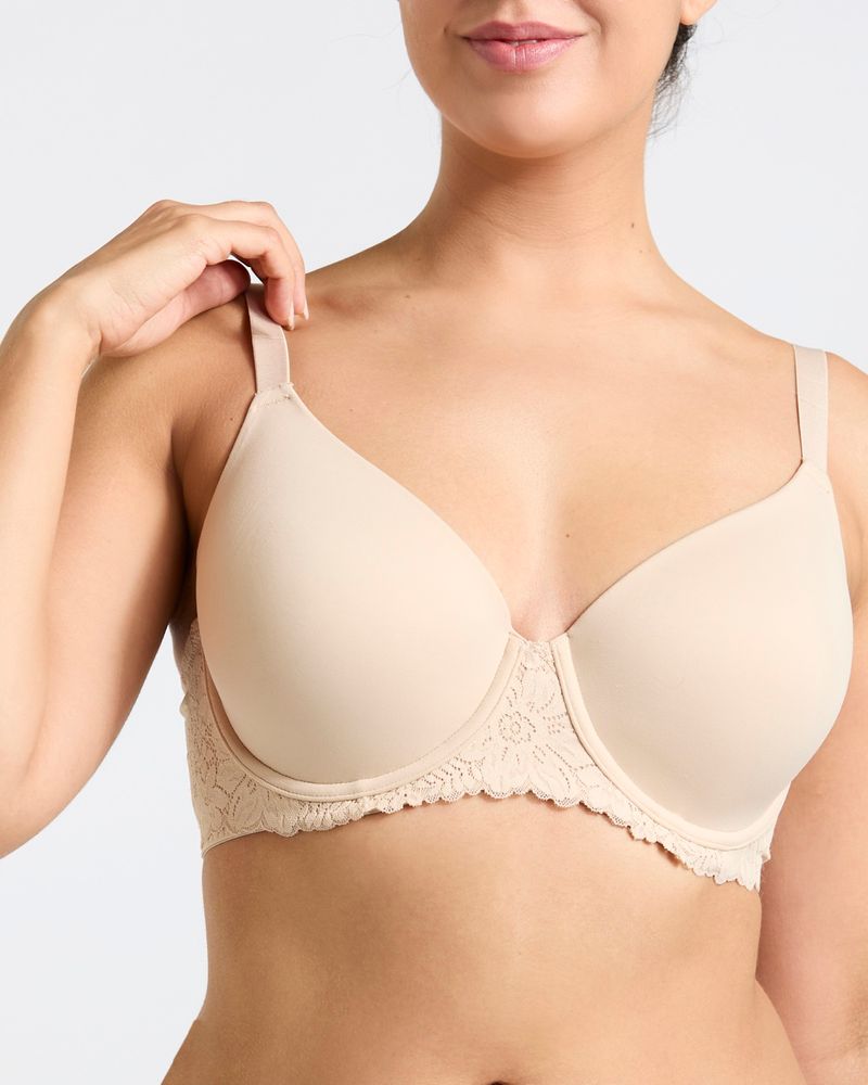Soft Lace Full Cup Wired T-Shirt Bra