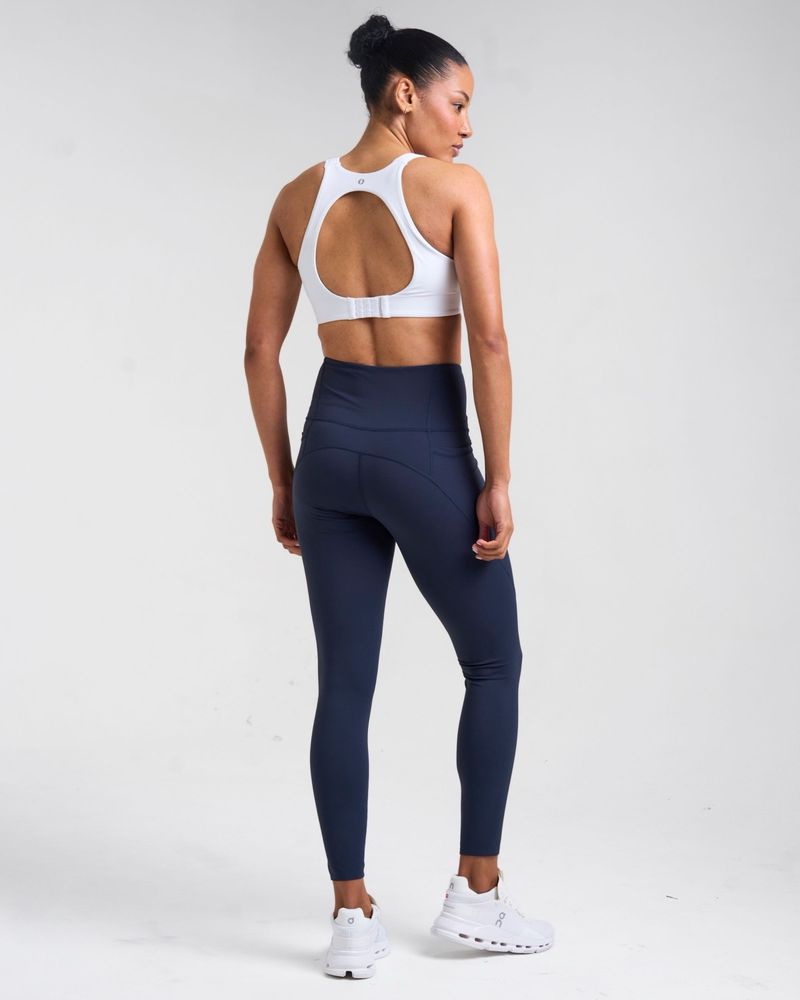 POWERCUT Sculpt Medium Support Sports Bra White
