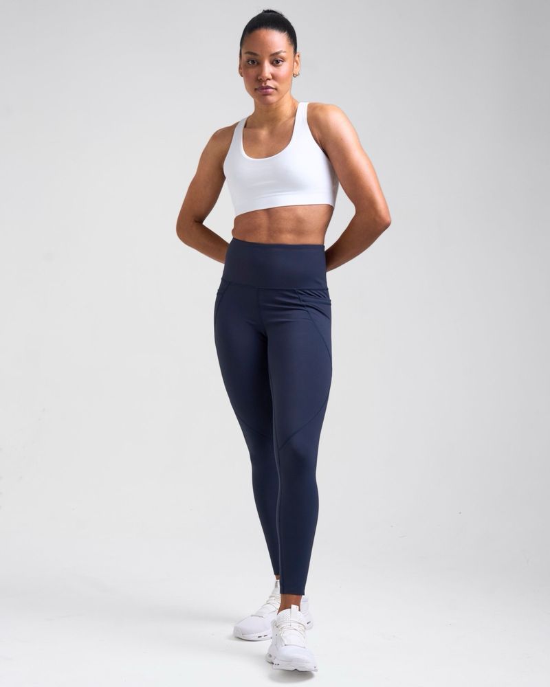 POWERCUT Sculpt Medium Support Sports Bra White