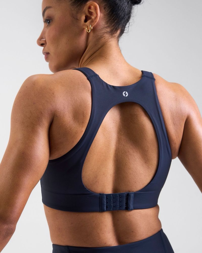POWERCUT Sculpt Medium Support Sports Bra Outerspace Navy