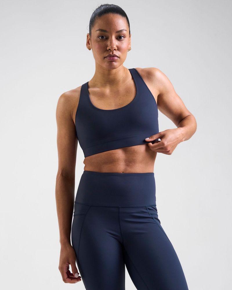 POWERCUT Sculpt Medium Support Sports Bra Outerspace Navy