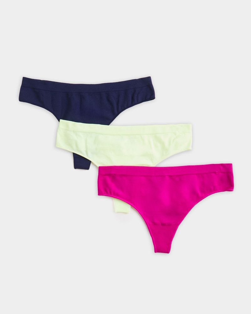 Seamfree Thongs - Pack Of 3