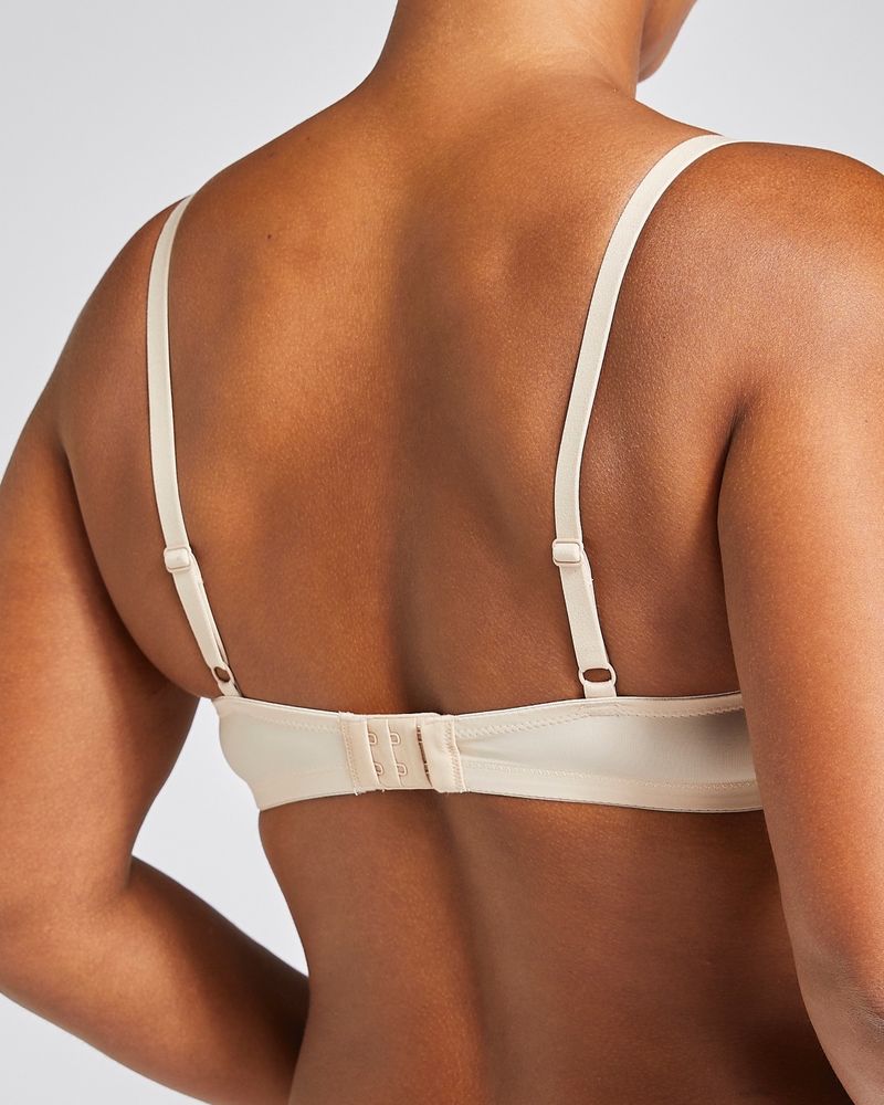 Lace Trim Plunge T-Shirt Bra