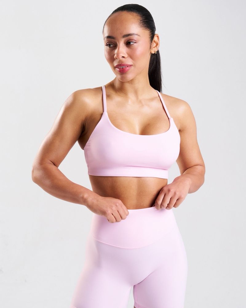 POWERCUT CloudMove Low Impact Sports Bra Light Pink