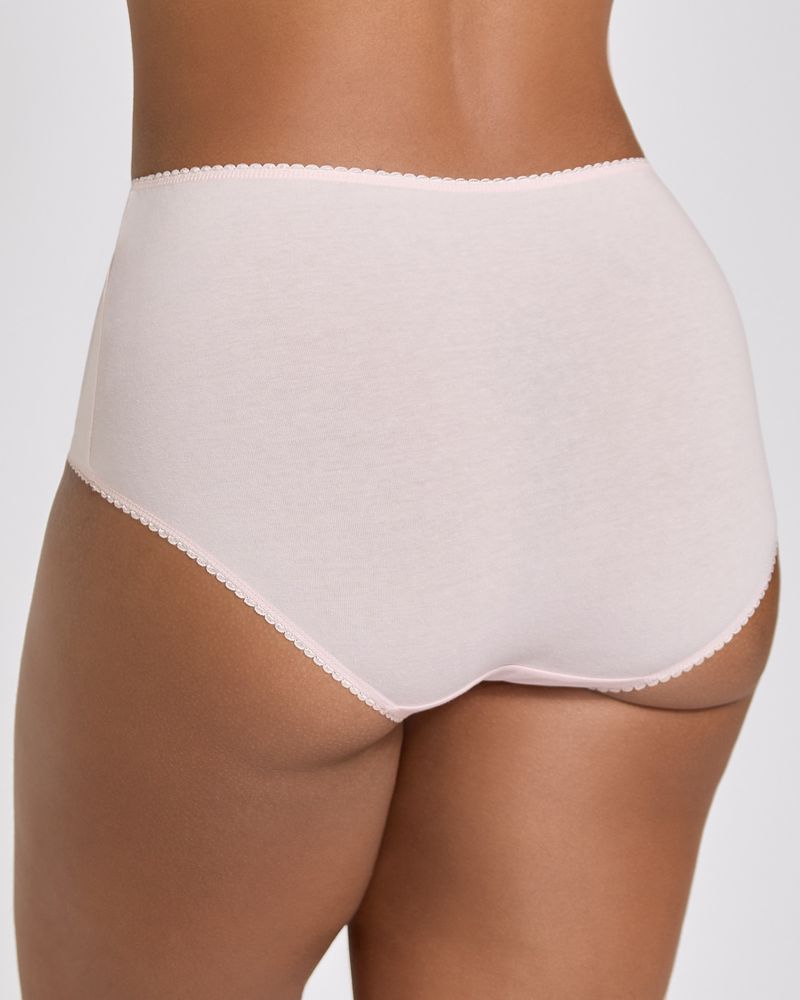 Plain Cotton Rich Full Briefs - Pack of 5