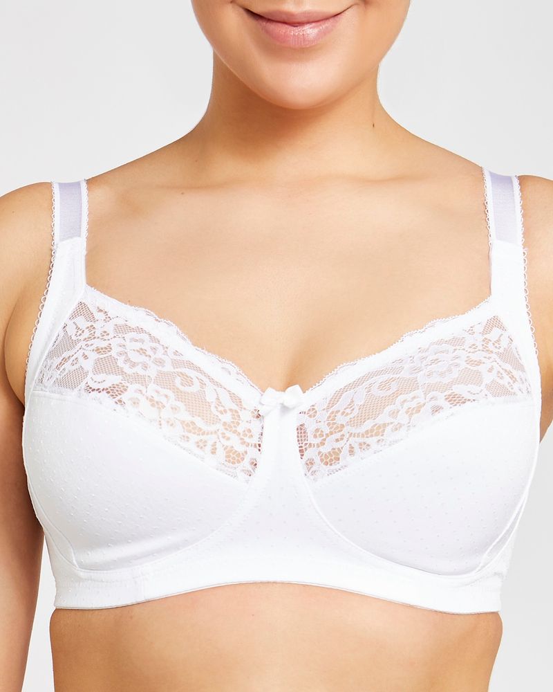 Cotton Rich Total Support Bra