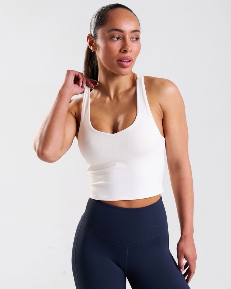 POWERCUT CloudMove Tank Top Coconut Milk