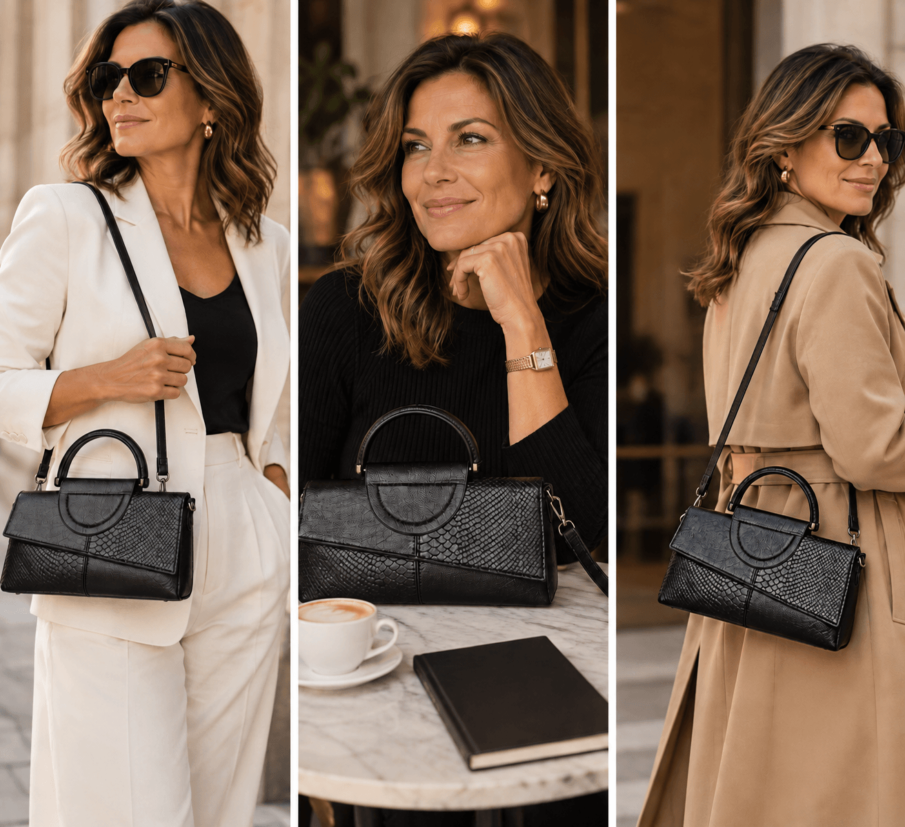 Textured Handbag