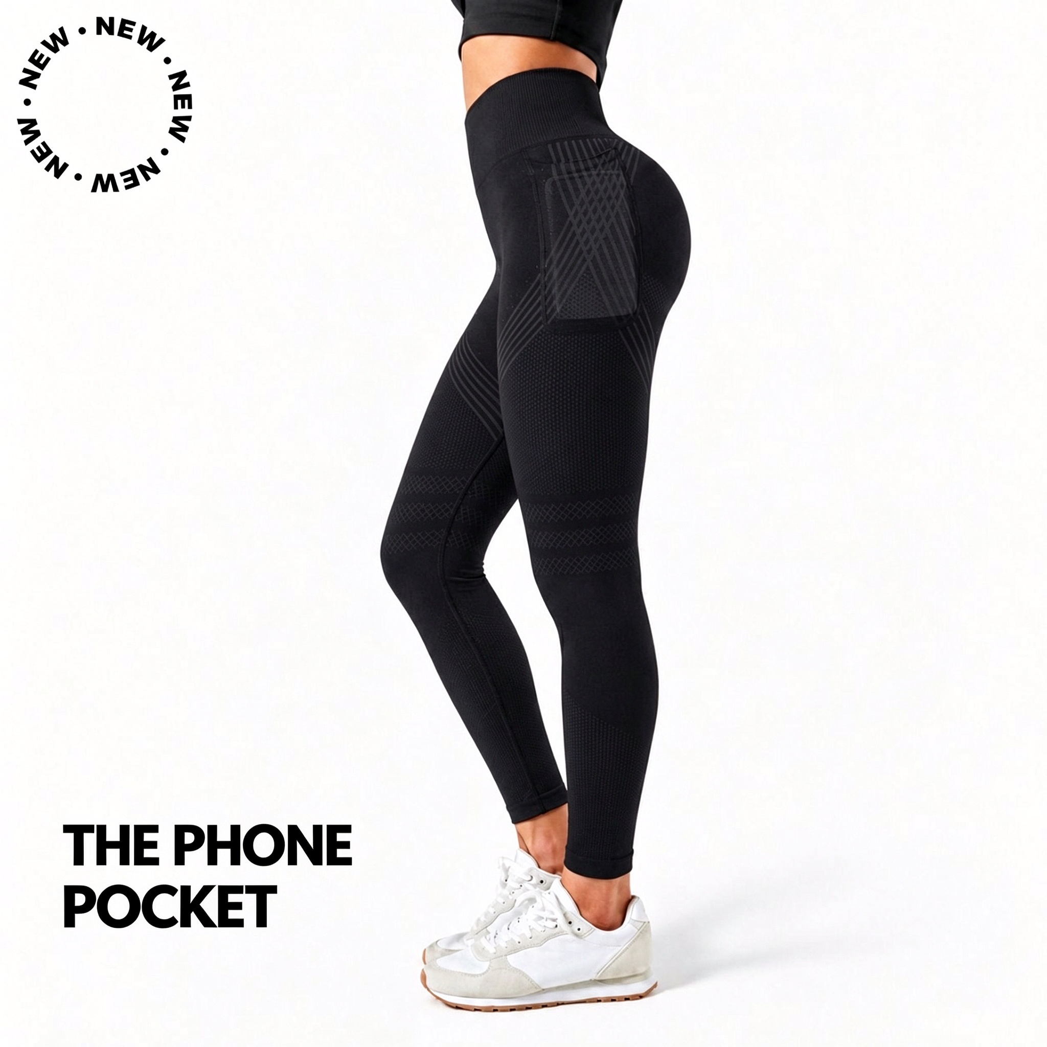 Deep side pocket fits your phone