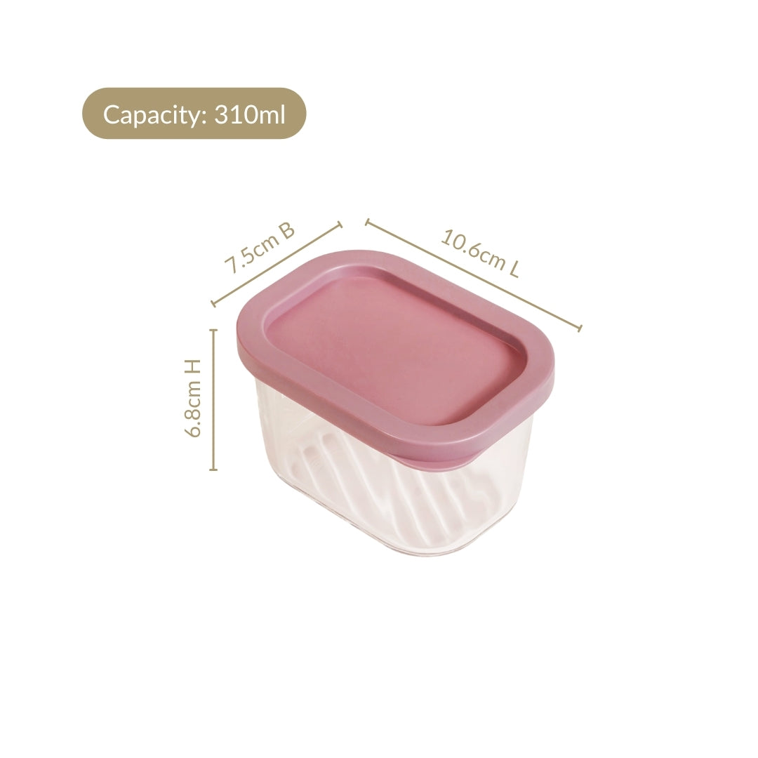 Food Storage Container Set Of 6 310ml