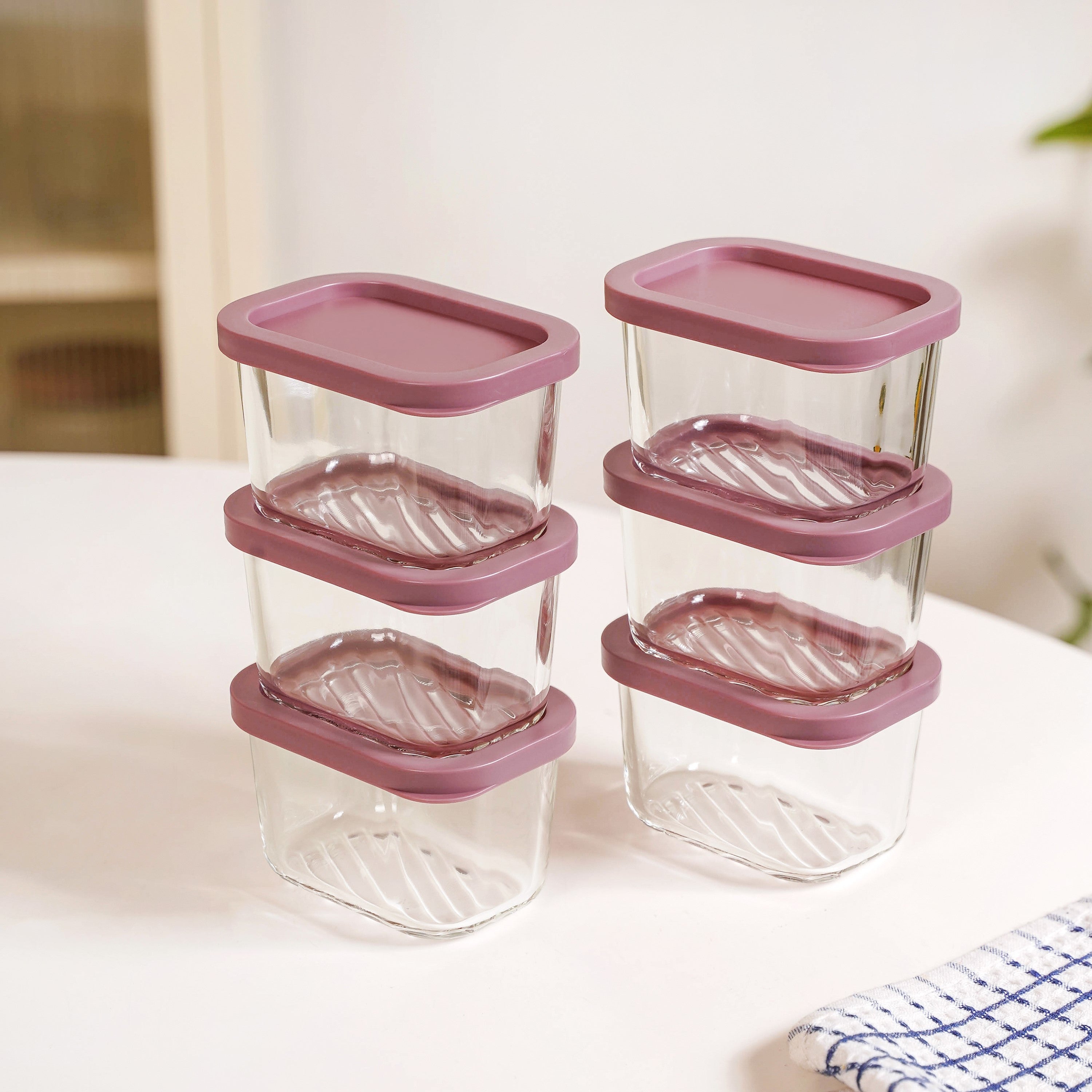 Food Storage Container Set Of 6 310ml