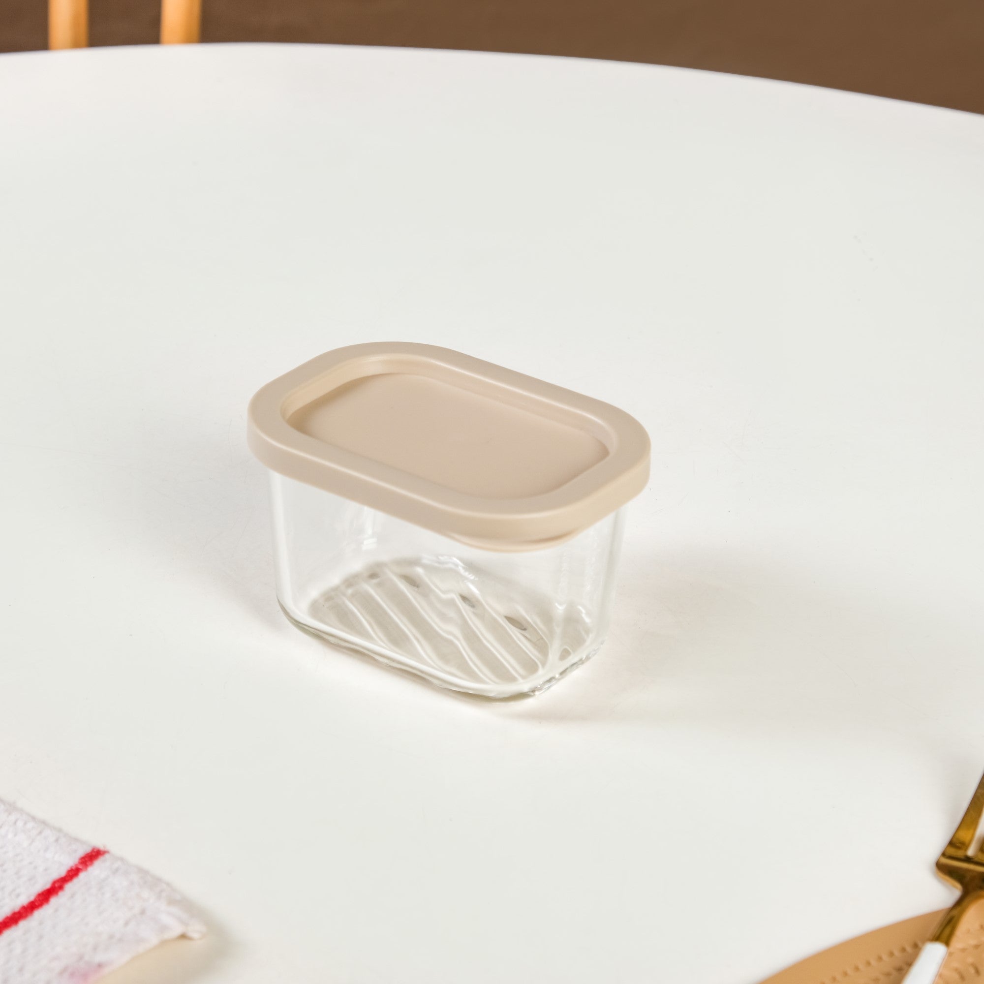 Stackable Glass Food Storage Container Set Of 6 S 310ml M 520ml L 750ml XL 1200ml