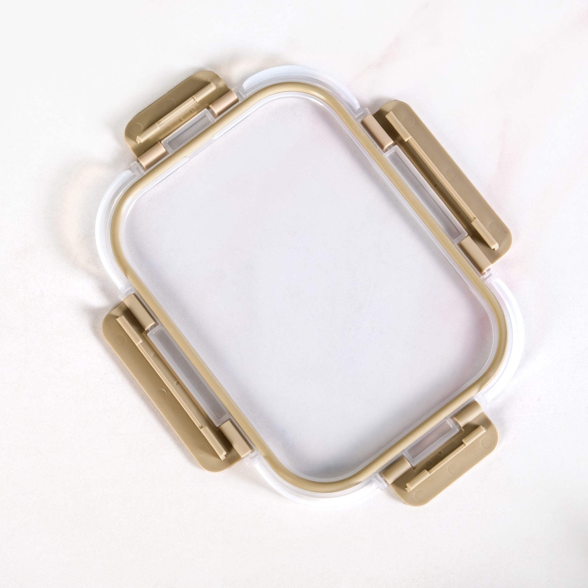Lunch Box For Office Set Of 3 Beige S 370ml M 600ml L 100ml