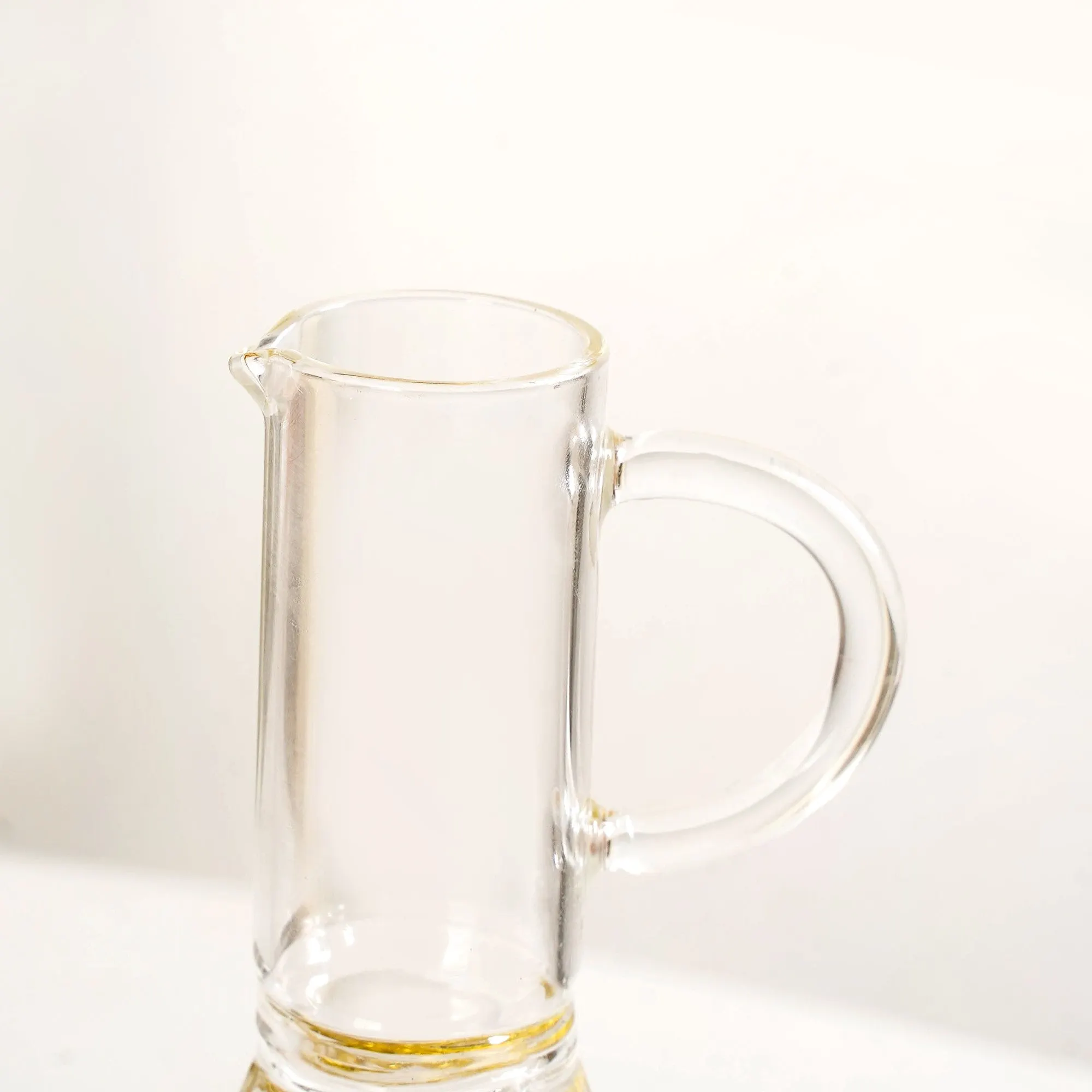 Borosilicate Glass Oil Vinegar Bottle With Stand Set Of 3 300ml
