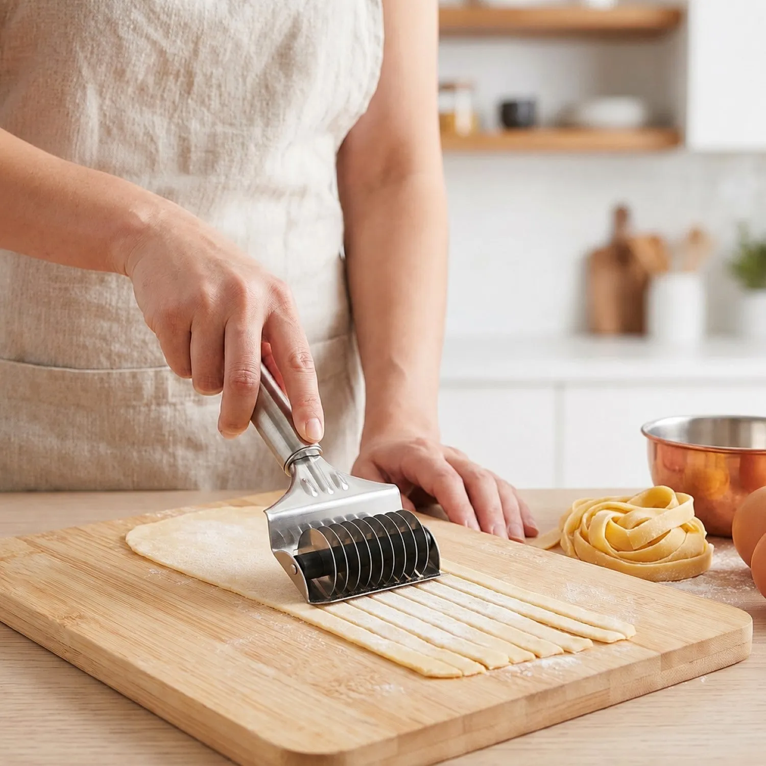 Rolling Spaghetti Cutter