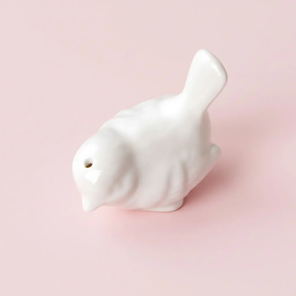 Lovebirds Salt And Pepper Shaker Set With Stand