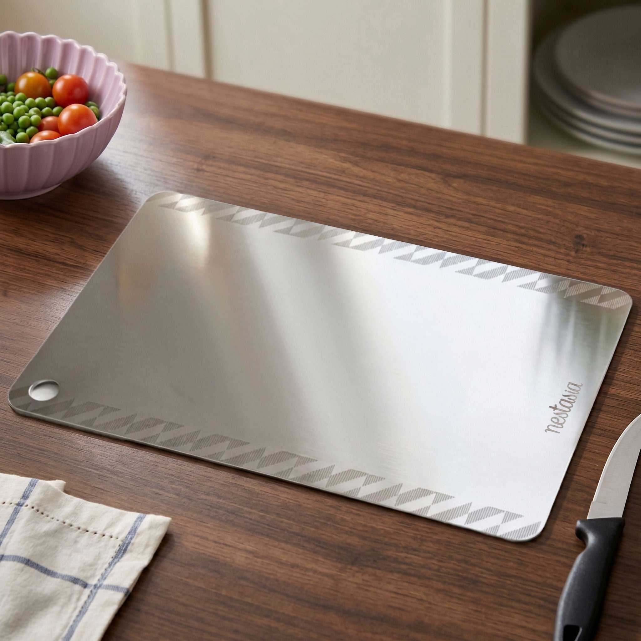 Stainless Steel Chopping Board 35x25cm